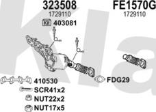 Klarius 363156U - Система випуску ОГ autocars.com.ua