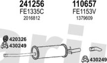 Klarius 363299E - Система випуску ОГ autocars.com.ua