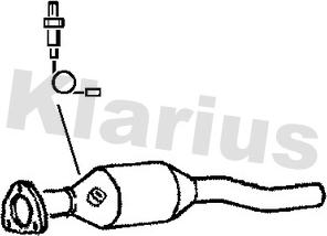 Klarius 370346 - Катализатор avtokuzovplus.com.ua