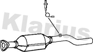 Klarius 370361 - Катализатор avtokuzovplus.com.ua