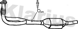 Klarius 380019 - Каталізатор autocars.com.ua