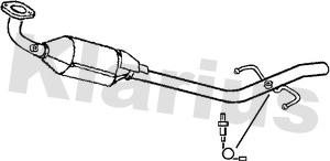 Klarius 380095 - Катализатор avtokuzovplus.com.ua