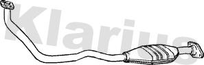 Klarius 380642 - Каталізатор autocars.com.ua