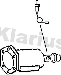 Klarius 390152 - Сажевый / частичный фильтр, система выхлопа ОГ avtokuzovplus.com.ua