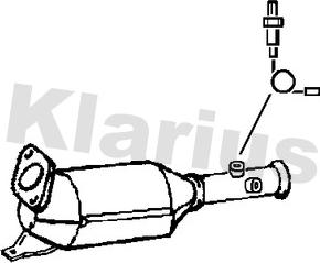 Klarius 390505 - сажі / частковий фільтр, система вихлопу ОГ autocars.com.ua
