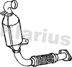 Klarius 390544 - сажі / частковий фільтр, система вихлопу ОГ autocars.com.ua