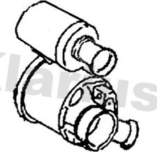 Klarius 390990 - сажі / частковий фільтр, система вихлопу ОГ autocars.com.ua