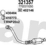 Klarius 721512U - Система випуску ОГ autocars.com.ua
