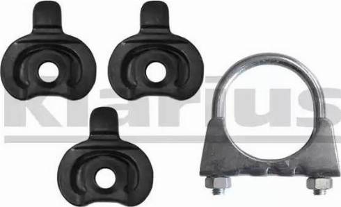 Klarius 402722 - Монтажний комплект, глушитель autocars.com.ua