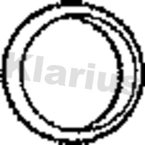 Klarius 410081 - Прокладка, труба вихлопного газу autocars.com.ua