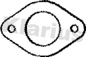 Klarius 410106 - Прокладка, труба вихлопного газу autocars.com.ua