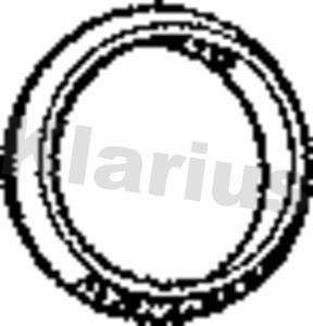 Klarius 410140 - Кільце ущільнювача, труба вихлопного газу autocars.com.ua