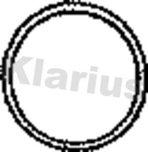 Klarius 410162 - Кільце ущільнювача, труба вихлопного газу autocars.com.ua