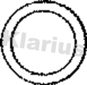 Klarius GMG44 - Уплотнительное кольцо, труба выхлопного газа autodnr.net