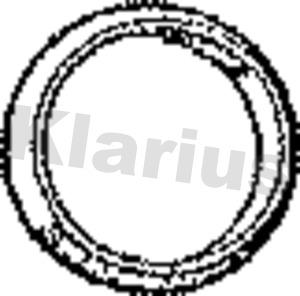 Klarius 410191 - Кільце ущільнювача, труба вихлопного газу autocars.com.ua