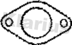 Klarius 410197 - Прокладка, труба вихлопного газу autocars.com.ua