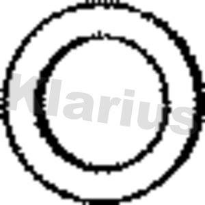 Klarius 410215 - Уплотнительное кольцо, труба выхлопного газа avtokuzovplus.com.ua
