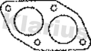 Klarius 410225 - Прокладка, труба выхлопного газа autodnr.net