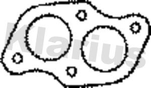 Klarius 410227 - Прокладка, труба выхлопного газа autodnr.net