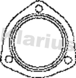Klarius 410341 - Прокладка, труба вихлопного газу autocars.com.ua