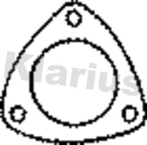 Klarius 410725 - Прокладка, труба выхлопного газа autodnr.net