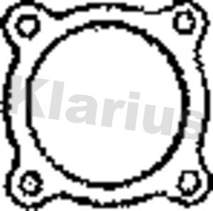 Klarius 410458 - Прокладка, труба выхлопного газа autodnr.net