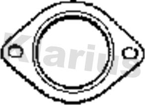 Klarius 410489 - Прокладка, труба вихлопного газу autocars.com.ua