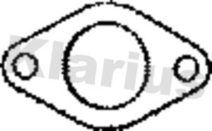 Klarius 410512 - Прокладка, труба вихлопного газу autocars.com.ua