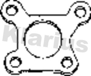 Klarius 410560 - Прокладка, труба вихлопного газу autocars.com.ua