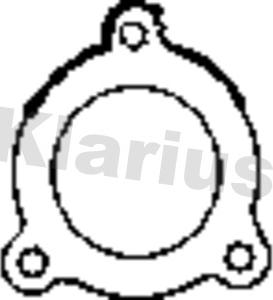 Klarius 410704 - Прокладка, труба вихлопного газу autocars.com.ua