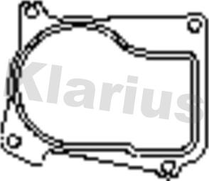 Klarius 410819 - Прокладка, труба вихлопного газу autocars.com.ua