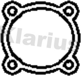 Klarius 410855 - Прокладка, труба выхлопного газа autodnr.net