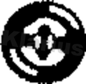 Klarius 420032 - Кронштейн, втулка, система выпуска ОГ autodnr.net