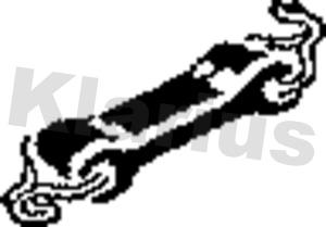 Klarius FTF2AL - Кронштейн, втулка, система випуску autocars.com.ua