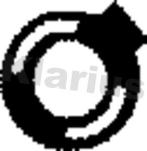 Klarius 420172 - Кронштейн, втулка, система выпуска ОГ autodnr.net