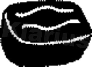 Klarius 420191 - Кронштейн, втулка, система выпуска ОГ autodnr.net