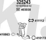 Klarius 420484E - Система випуску ОГ autocars.com.ua