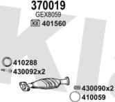 Klarius 420507E - Система випуску ОГ autocars.com.ua