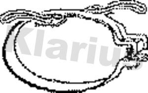 Klarius 430235 - Кронштейн, втулка, система выпуска ОГ autodnr.net