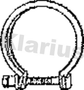 Klarius 430282 - Соединительные элементы, система выпуска avtokuzovplus.com.ua