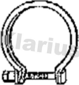 Klarius 430891 - З'єднувальні елементи, система випуску autocars.com.ua