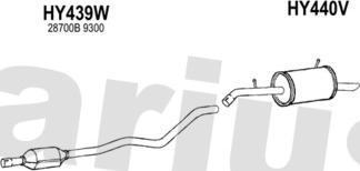 Klarius 450350U - Система випуску ОГ autocars.com.ua