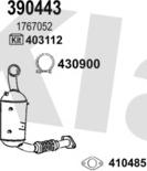 Klarius 570332E - Система випуску ОГ autocars.com.ua