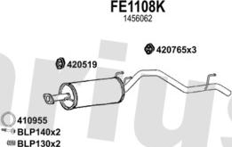 Klarius 570333U - Система випуску ОГ autocars.com.ua