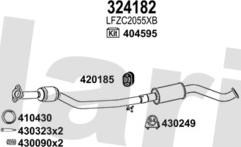 Klarius 570347E - Система випуску ОГ autocars.com.ua