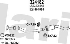 Klarius 570347U - Система випуску ОГ autocars.com.ua