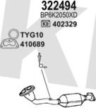 Klarius 570389U - Система випуску ОГ autocars.com.ua