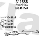 Klarius 570390E - Система випуску ОГ autocars.com.ua