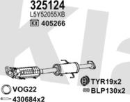 Klarius 570409U - Система випуску ОГ autocars.com.ua