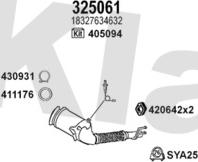 Klarius 620080U - Система випуску ОГ autocars.com.ua